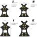 OuterStar Ice & Snow Grips Traction Cleats - 10 Stud Crampons for Shoes/Boots - Anti-Slip Rubber Spikes - Slip-On Stretch Footwear - Large Size - W 10-13/M 8-11 - Extra 10 Studs Included - Buy Online on GoSupps.com