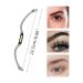 ATOMUS Eyebrow Tattoo Bow Mapper Set - Microblading Metal Brow Drawing Ruler Marker Tool Kit (Silver) - Buy Online on GoSupps.com