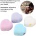 Heart Shape Bathing Balls (4 Pack) - Nourishing Salt Balls for Cleansing & Moisturizing | Ideal for Body Refinishing & Pore Care - Buy Online on GoSupps.com