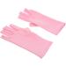 FRCOLOR 2 Pairs Nail Gloves Pink Nail Polish Gel Nail Art Salon Gloves Fingerless Driving Gloves Nail Art Uv Gloves Fingerless Gloves Nail Uv Gloves Spandex Apparel - Buy Online on GoSupps.com