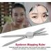 Buy Pohove Eyebrows Template Ruler - Precision Microblading & Eyebrow Mapping Tool | Stainless Steel Fibonacci Caliper for Perfect Eyebrow Balance - Buy Online on GoSupps.com