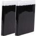Lint-Free Black Microfiber Cleaning Sticks for Eyelash Extensions - 300 Pieces - Buy Online on GoSupps.com