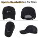 Geyanuo Quick Drying Unstructured Mesh Running Hat - Black+White - Buy Online on GoSupps.com