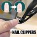 Nail Clippers for Thick Toenails Nail Clippers for Seniors Portable Nail Clippers with Angled Head - Anti-Splash Fingernail Clippers Wide Mouth Nail Clippers Toenail Clippers with B Black Suit - Buy Online on GoSupps.com