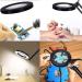 Spacmirrors Magnifying Glass 10 Lighting Levels Dimming Adjustable Industrial Clamp 5X Magnification Magnifying Glasses LED Light Magnifying Lamp Magnifier - Buy Online on GoSupps.com
