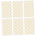 ULTECHNOVO Sheets Latex Corn Stickers Bulk Stickers Non-Woven Fabric