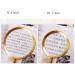 Professional Magnifiers 8 Times 10 Times Hd Old Man Reads Maintenance Magnifying Mirror for Reading Crafts Repair Magnifier 10 Times/8 Times Full of Stars - Buy Online on GoSupps.com