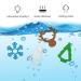 Anditoy 4 Pack Christmas Teething Toys for 3-12 Months Babies - First Christmas Teether Stocking Stuffers - Buy Online on GoSupps.com