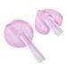 2 pieces of professional nail art metal disc shaped form nail tools nail metal curve manufacture shape metal frame bending form set