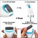 Amope Pedi Perfect Callus Remover Refills - Shell Powder Formula - 1 Extra & 4 Regular Replacements - Buy Online on GoSupps.com