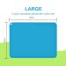 SiliKids Non-Slip Silicone Kids Placemats - 2 Pack Blue/Green - Portable Dining Table Mat for Babies, Toddlers, Children - Buy Online on GoSupps.com