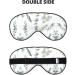 Soft Eucalyptus Leaves Sleep Eye Mask - Breathable Travel Eye Patch for Relaxation | Shop Now - Buy Online on GoSupps.com