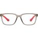 SPORTEX SAV Men's E4220 Blue Light Reading Glasses - Flexible Durable & Lightweight +2.50 | High-Performance Eye Care for Men - Grey Red - Buy Online on GoSupps.com