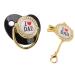 Buy BPA-Free Silicone Baby Pacifier for Jaw Development - Black | International Shipping Available - Buy Online on GoSupps.com