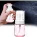 Verdant Touch Mist Spray Bottle U-Shaped Spray Bottle 30ml Thick Bottom Ultra-Fine Mist Cosmetic Bottle Portable for Skin CareTransparent Pink - Buy Online on GoSupps.com