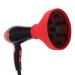 Universal Silicone Diffuser Hair Dryer for Curly Hair - Portable & Collapsible Red Attachment - Buy Online on GoSupps.com