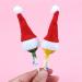  INEOUT INEOUT Creative Christmas Lollipop Hat Mini Santa Claus Hat Christmas Party (Size: 50 Pieces) - Buy Online on GoSupps.com