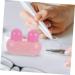 HOMSFOU Contact Lenses Cleaning Mirror Film - Portable Rabbit PVC Case for Colored Lenses | 8x6x4cm Travel Accessory - Buy Online on GoSupps.com