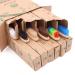 12 Pcs Bamboo Toothbrushes  Biodegradable Charcoal Tooth Brush Natural Eco-Friendly Toothbrushes with Soft Bristles(Multi-color)