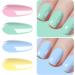 Vishine Gel Nail Polish Set - 4 Pastel Creme Color Spring Summer Baybe pink Mint green Sky Blue Yellow Nail Gel Nail Art Long-lasting Salon DIY Manicure 8ml C024 Set C024 - Buy Online on GoSupps.com