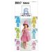 BUTTERICK PATTERNS B5017 Infants' Top, Dress, Panties, Shorts, Pants and Hat