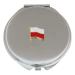 Polish Flag Compact Mirror Handbag Gift With Free Engraving 488