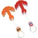 ZRM&E 2pcs Anchor Floating Key Chains for Boats Fishing Sailing Water Sports (Orange Red) - Buy Online on GoSupps.com