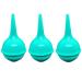Comfort Soft Sterile Ear Bulb Rubber Hand Squeeze Baby Bulb Suction Sucker - 3 oz - Nasal - Ulcer (3 Pack)