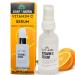 Vitamin C Serum Sulphate-Free Organic+ Natural Formula Brightens Uneven Skin Made In Canada 29.5ml