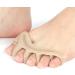 2pcs Silicone Toe Separator for Foot Care - Hallux Valgus Bunion Corrector for Pain Relief and Toe Alignment - Unisex Foot Correction Tool - Buy Online on GoSupps.com
