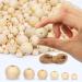 Innovative Offer: 510 Pcs Wooden Beads with Jute Twine - 6 Sizes Unfinished Wood Beads for Crafts - Ideal for Jewelry Making, Garland, and DIY Projects - Buy Online on GoSupps.com