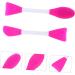 Ipetboom Skincare Tools 1 Film Stick Set Silicone Brush Double-head Applicator Brush Brush Brush Skin Care Beauty Tool Double-head Brush Portable Brush Purple Cosmetic Care Brush Plastic - Buy Online on GoSupps.com