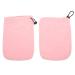 Solustre 1 pair of wax isolated gloves paraffin wax deposits Paraffin gloves wax gloves spa gloves gloves spa wax bath cotton insulation work handwax pink