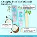 Buy Noughty 97% Natural Frizz Magic Shampoo - Sulphate Free Anti-Frizz Cleanser for Curly Hair with Marula Oil | 250ml Vegan Haircare - International Shipping Available - Buy Online on GoSupps.com