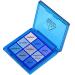 BliBling 9 Colors Blue Eyeshadow Palette - Highly Pigmented, Waterproof, Matte Glitter & Metallic Shades - Buy Online on GoSupps.com