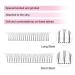 Buy 3D-D-0.10-10 Short Stem Eyelash Extensions | Volume Eyelash Fans | 0.10 D Curl | 12 Pieces Per Pack - Buy Online on GoSupps.com