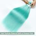 YDDM 20 Inch PRE Stretched Braiding Hair Extensions - 6 Packs Jumbo Braids Mint Color | Art Hair for Braids - Buy Online on GoSupps.com