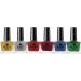 Set of 21 Matte Nail Polishes & 6 Glitter Shine Colours Display Box New - Buy Online on GoSupps.com