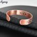 Cigmag 9X Mens Copper Bracelet - Ultra Strength Magnet, 99% Pure Copper, Adjustable Brazaletes Cuff Bangles - Father's Day Gift (Copper Axe Pattern) - Buy Online on GoSupps.com