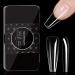Durable Clear Gel Nail Tips False Nails Art Extensions Suitable for Nail Enthusiasts and DIY Lovers - Buy Online on GoSupps.com
