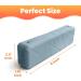 Travel Makeup Brush Holder - Silicone Portable Organizer for Face Brushes & Sponges | Anti-Fall Magnetic Cosmetic Bag (Blue - Buy Online on GoSupps.com
