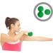 Healeeved Fascia Ball Massage Set - 3 Planar Fasciitis & Muscle Relaxation Massage Balls for Foot Shoulder & Neck | TPE Roller Device for Improved Wellness - Buy Online on GoSupps.com