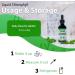 LIQUIDHEALTH Liquid Chlorophyll Drops - Internal Deodorizer Liver Detox Immune Support Promote Collagen for Hair & Skin Stop Bad Breath Reduce Appetite - Made in The USA Vegan Non-GMO (2 oz) 2 Fl Oz (Pack of 1) - Buy Online on GoSupps.com