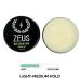 ZEUS 1oz Light Hold Mustache Wax - USA Made, Natural Shine, Moisturizing Beard Care - 1 Ounce - Buy Online on GoSupps.com