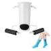 Antdvao Sock Assist Adjustable Sock Helper with Foam Handle Use for Elderly People who are Inconvenient to Bend Over Sock Aid Device That Can Wear Socks Without Bending Over White-01