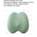 Backrest Cushion Waist Protection Lumbar Support Pillow Car Backrest Cushion Ergonomic Summer Waist Protection Soft Sponge Car Waist Pad Green - Buy Online on GoSupps.com