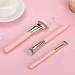 TEOYALL Flat Angled Brushes | Flawless Foundation & Concealer Brush Set | Bronzer Brush - Liquid Cream Powder - Pink (L/M/S) - Shop Internationally - Buy Online on GoSupps.com
