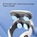 Yusat 3D Cervical Spine Massager with Remote Control 5 Modes & Integrated Magnet | International Shipping - Buy Online on GoSupps.com