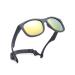 Pro Acme Unbreakable Polarized Baby Sunglasses Flexible Toddler Sunnies with Strap Soft Silicone Frame for 0-24 Months A8 - Grey Frame | Gold Mirrored Lens