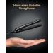 Wavytalk Mini Hair Straightener Travel Flat Iron 0.7 Inch Mini Flat Iron for Short Thin Hair & Bangs Small Straightener Dual Voltage Black Graphite Black - Buy Online on GoSupps.com